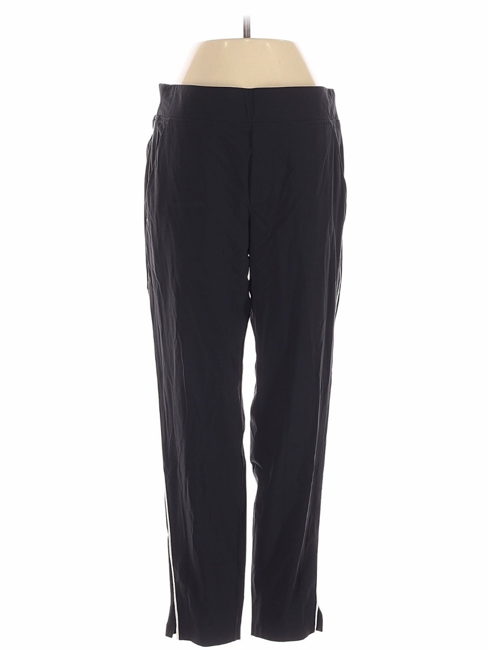 Athleta Black Brooklyn Piping Ankle Pant (Size 4)